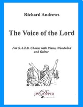 The Voice of the Lord SATB choral sheet music cover